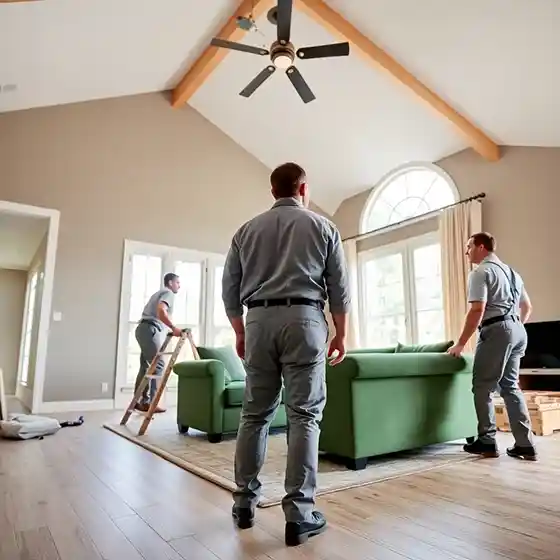 workers moving furniture